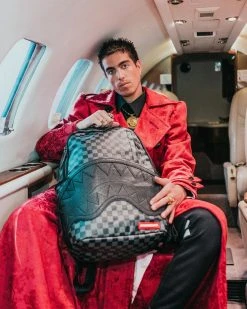 SPRAYGROUND® BAGS HENNY BLACK DLX BACKPACK