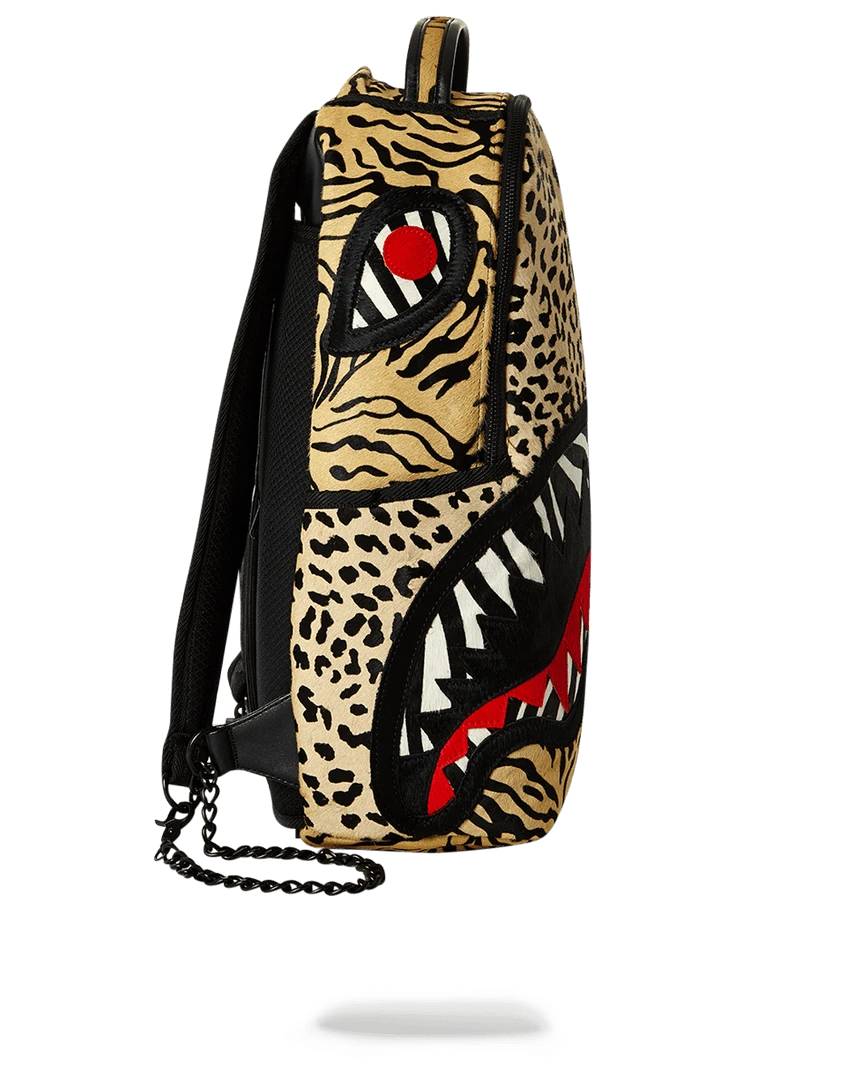 SPRAYGROUND® SAFARI SHARK (PONY HAIR/LEATHER) LIMITED TO 50 PCS BACKPACKS 5 SPRAYGROUND® SAFARI SHARK (PONY HAIR/LEATHER) LIMITED TO 50 PCS BACKPACKS