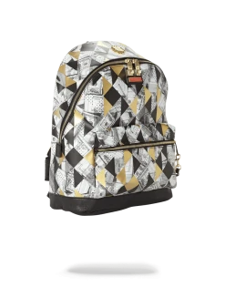 SPRAYGROUND® BACKPACKS 6-STRAP FRACTAL MONEY EMPEROR