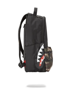 SPRAYGROUND® BACKPACKS CAMO SIDE SHARK DOUBLE CARGO