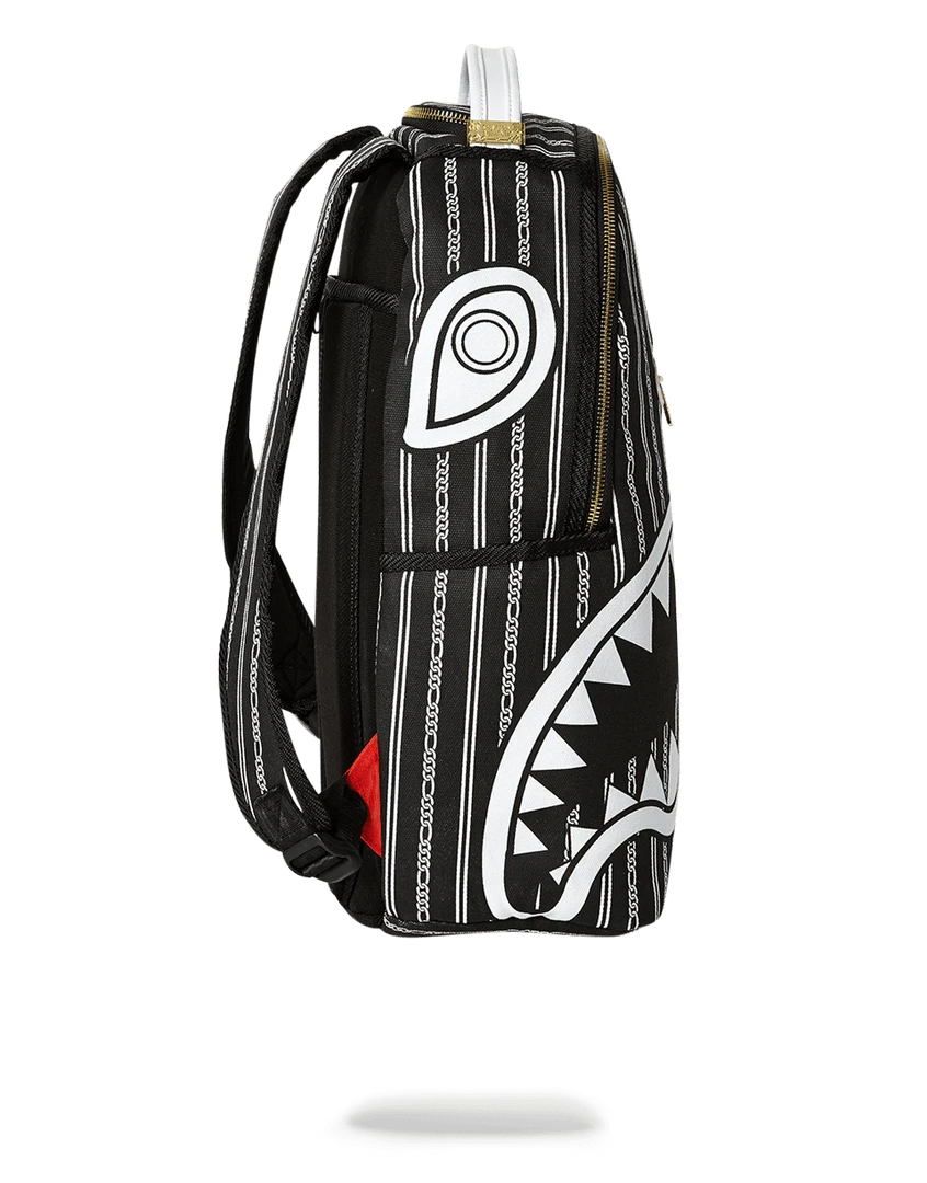 SPRAYGROUND® REVERSE SHARKS IN PARIS (BLACK) BACKPACKS 5 SPRAYGROUND® REVERSE SHARKS IN PARIS (BLACK) BACKPACKS