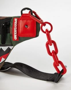 SPRAYGROUND® CAMOKAWA WAVE SHARK CROSSBODY CROSSBODYS