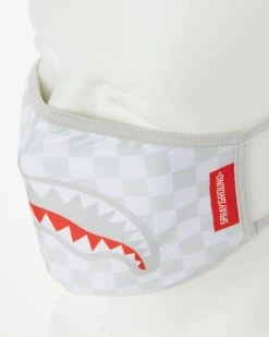SPRAYGROUND® SHARKS IN PARIS (WHITE) FORM-FITTING MASK 10 SPRAYGROUND® SHARKS IN PARIS (WHITE) FORM-FITTING MASK