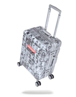 SPRAYGROUND® COLLABS LAQUAN SMITH EMBOSSED CLEAR 3M CARRY-ON