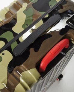 SPRAYGROUND® FULL-SIZE CAMO CARRY-ON BLACK LUGGAGE BUNDLE