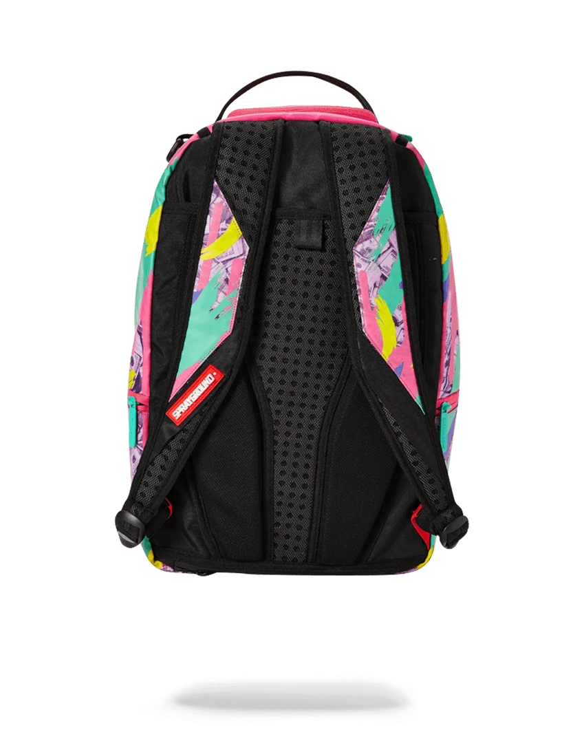 SPRAYGROUND® MONEY PINK CAMO DRIP BACKPACKS 6 SPRAYGROUND® MONEY PINK CAMO DRIP BACKPACKS