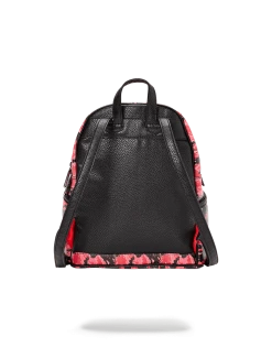 SPRAYGROUND® PINK TIGER CAMO SHARKMOUTH SAVAGE BACKPACK SAVAGES