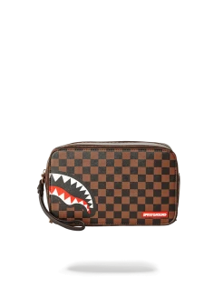 SPRAYGROUND® SHARKS IN PARIS TOILETRY BAG TOILETRIES AKA MONEY BAGS