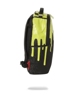 SPRAYGROUND® BACKPACKS GREEN NEON DRIP BACKPACK (ONE OF ONE)