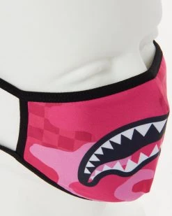 SPRAYGROUND® FACE MASKS PINK ANIME SHARK FORM-FITTING MASK 11 SPRAYGROUND® FACE MASKS PINK ANIME SHARK FORM-FITTING MASK