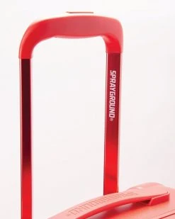 SPRAYGROUND® LUGGAGE SETS FULL-SIZE RED CARRY-ON BLACK LUGGAGE BUNDLE