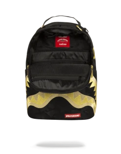 SPRAYGROUND® BACKPACKS DESTROY SHARK (GOLD CAMO)