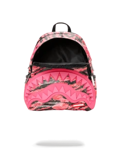 SPRAYGROUND® PINK TIGER CAMO SHARKMOUTH SAVAGE BACKPACK SAVAGES