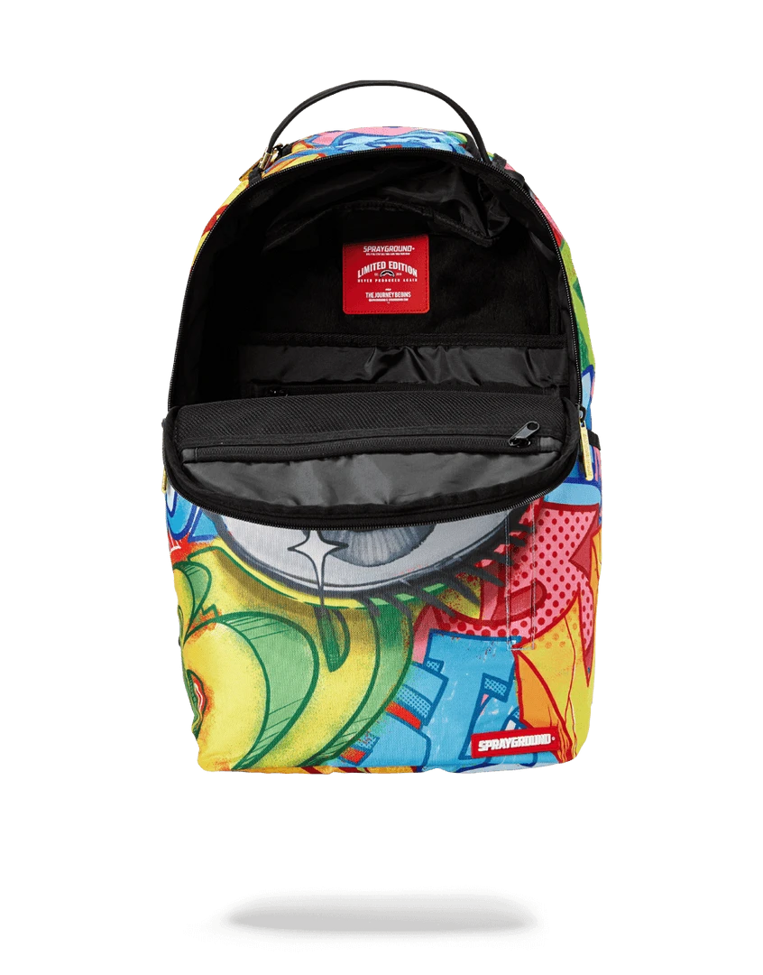 SPRAYGROUND® GRAFFITI EYE BACKPACKS 7 SPRAYGROUND® GRAFFITI EYE BACKPACKS