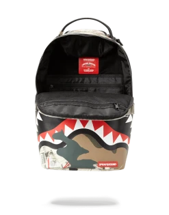 SPRAYGROUND® BACKPACKS CAMO MONEY SHARK