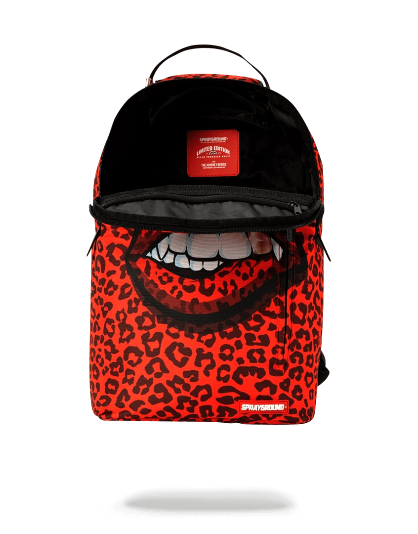 SPRAYGROUND® RED LEOPARD LIPS BACKPACKS 7 SPRAYGROUND® RED LEOPARD LIPS BACKPACKS