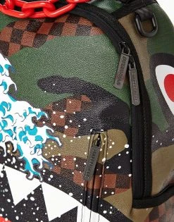 SPRAYGROUND® BACKPACKS CAMOKAWA WAVE SHARK 14 SPRAYGROUND® BACKPACKS CAMOKAWA WAVE SHARK