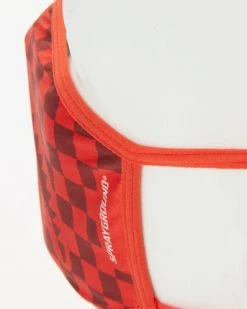 SPRAYGROUND® SHARKS IN PARIS (RED) FORM-FITTING MASK