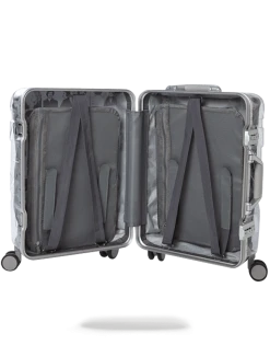 SPRAYGROUND® COLLABS LAQUAN SMITH EMBOSSED CLEAR 3M CARRY-ON