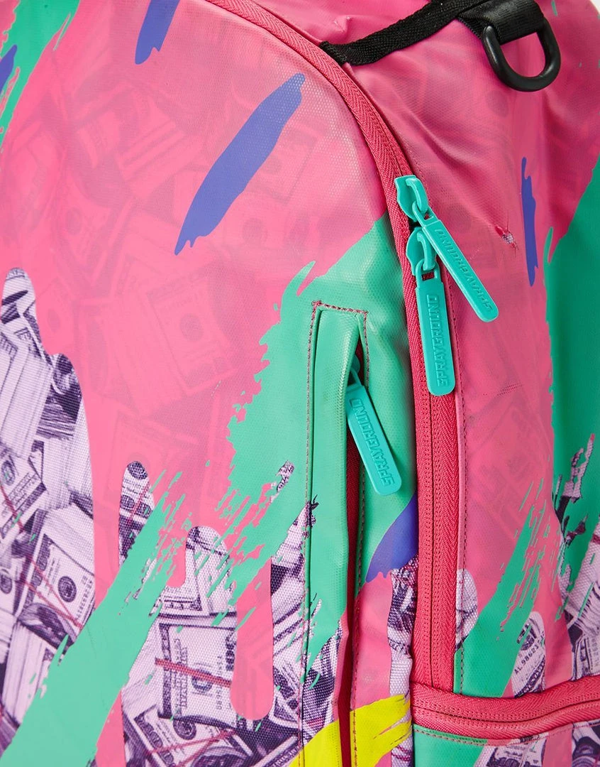 SPRAYGROUND® MONEY PINK CAMO DRIP BACKPACKS 8 SPRAYGROUND® MONEY PINK CAMO DRIP BACKPACKS