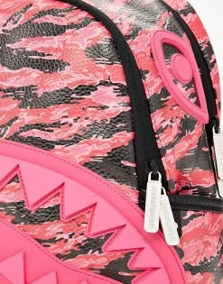 SPRAYGROUND® PINK TIGER CAMO SHARKMOUTH SAVAGE BACKPACK SAVAGES