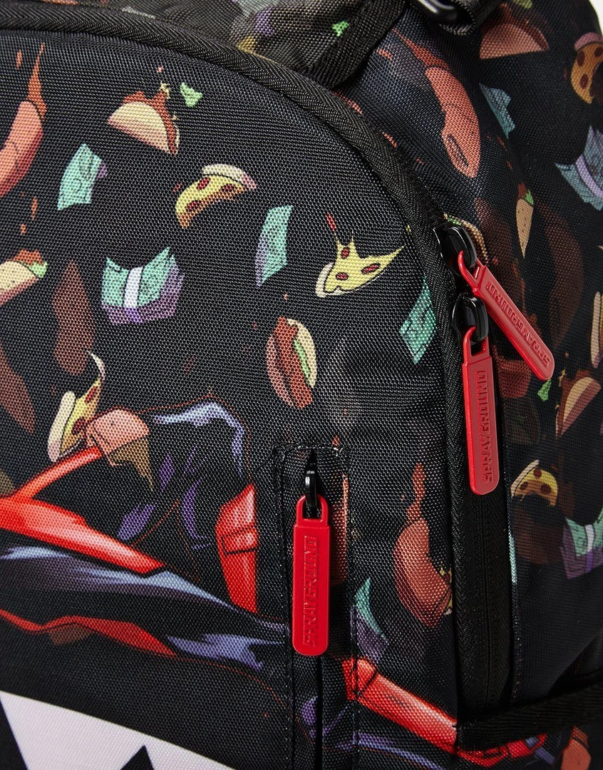 SPRAYGROUND® BACKPACKS DEADPOOL TACO$ RAIN SHARK 8 SPRAYGROUND® BACKPACKS DEADPOOL TACO$ RAIN SHARK