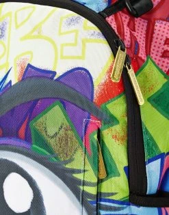 SPRAYGROUND® GRAFFITI EYE BACKPACKS 16 SPRAYGROUND® GRAFFITI EYE BACKPACKS