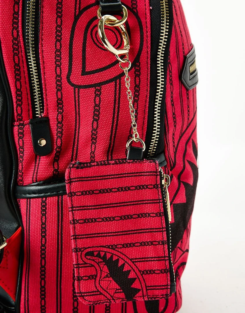 SPRAYGROUND® PINK REVERSE SHARKS IN PARIS SAVAGE 8 SPRAYGROUND® PINK REVERSE SHARKS IN PARIS SAVAGE