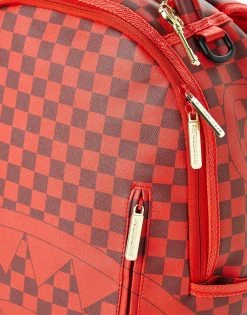 SPRAYGROUND® SHARKS IN PARIS (RED CHECKERED EDITION) BACKPACKS 16 SPRAYGROUND® SHARKS IN PARIS (RED CHECKERED EDITION) BACKPACKS