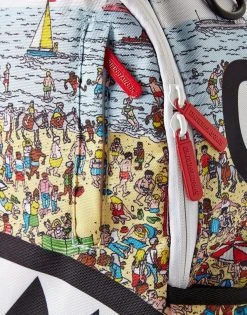 SPRAYGROUND® WHERE THE #$%&* IS WALDO? BACKPACKS 15 SPRAYGROUND® WHERE THE #$%&* IS WALDO? BACKPACKS