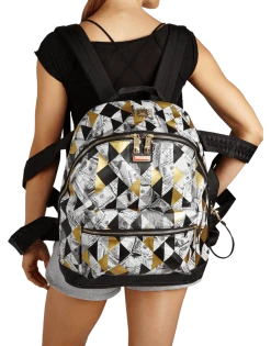 SPRAYGROUND® BACKPACKS 6-STRAP FRACTAL MONEY EMPEROR
