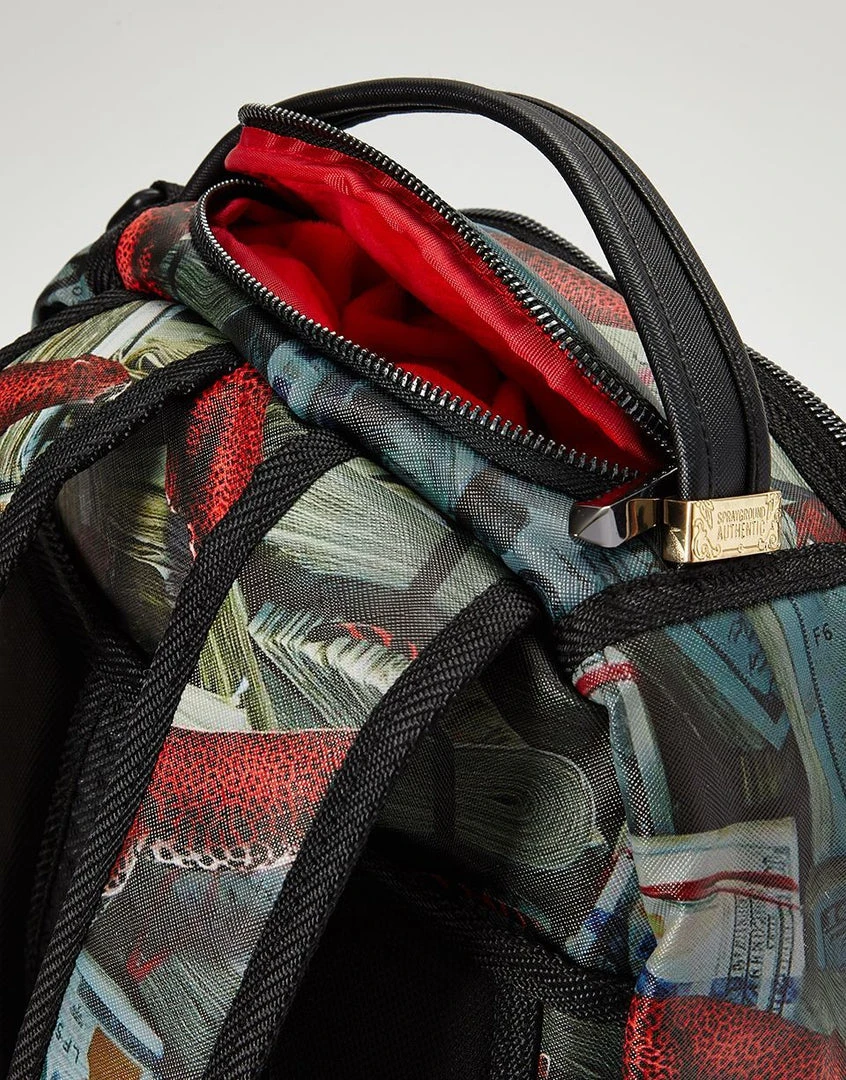 SPRAYGROUND® BACKPACKS RED LEOPARD MONEY 9 SPRAYGROUND® BACKPACKS RED LEOPARD MONEY