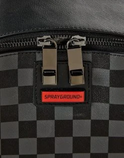 SPRAYGROUND® SHARKS IN PARIS (BLACK CHECKERED EDITION)