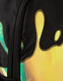 SPRAYGROUND® BACKPACKS BLUE MIRROR REFLECTIVE SPLAT BACKPACK (ONE OF ONE)