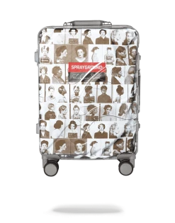 SPRAYGROUND® COLLABS LAQUAN SMITH EMBOSSED CLEAR 3M CARRY-ON