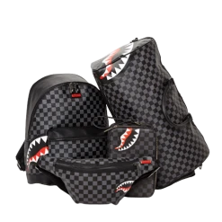 SPRAYGROUND® SHARKS IN PARIS (BLACK CHECKERED EDITION)