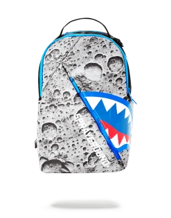 SPRAYGROUND® ANGLED REFLECTIVE SHARK (SPACE SHOT) BACKPACKS
