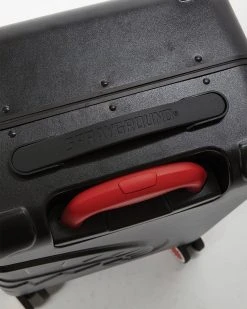SPRAYGROUND® LUGGAGE SETS FULL-SIZE RED CARRY-ON BLACK LUGGAGE BUNDLE