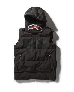 SPRAYGROUND® NINJA SHARK PULLOVER PUFFER VEST