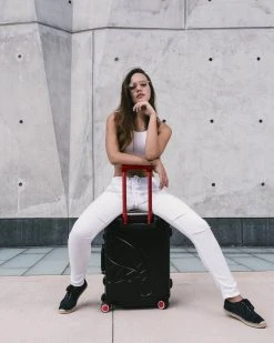 SPRAYGROUND® SHARKITECTURE MOLDED 2 PC LUGGAGE SET CARRY-ON LUGGAGE