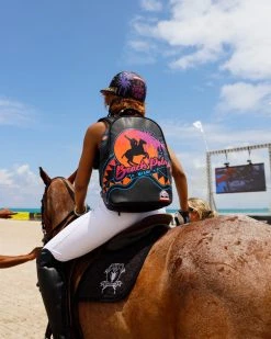 SPRAYGROUND® MIAMI BEACH POLO COLLAB BACKPACK (DLXV-BLACK) BAGS