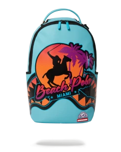 SPRAYGROUND® MIAMI BEACH POLO COLLAB BACKPACK (DLXV-SKY)