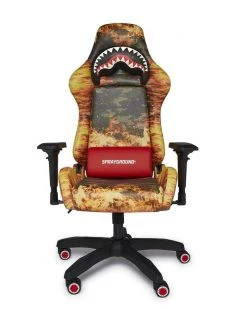 SPRAYGROUND® FIRE CAMO GAMING CHAIR (VEGAN LEATHER) SUPER RARE GAMING CHAIRS