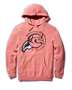 SPRAYGROUND® APPAREL+GEAR MIAMI BEACH POLO COLLAB HOODY (PINK)