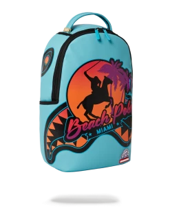 SPRAYGROUND® MIAMI BEACH POLO COLLAB BACKPACK (DLXV-SKY)