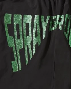 SPRAYGROUND® CROWDSURF ROCK STAR SHORTS (GREEN)