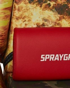 SPRAYGROUND® FIRE CAMO GAMING CHAIR (VEGAN LEATHER) SUPER RARE GAMING CHAIRS