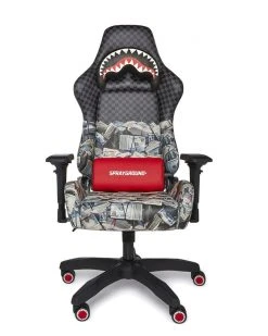 SPRAYGROUND® GAMING CHAIRS CHECK MONEY GAMING CHAIR (VEGAN LEATHER) SUPER RARE