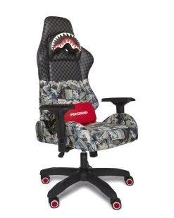SPRAYGROUND® GAMING CHAIRS CHECK MONEY GAMING CHAIR (VEGAN LEATHER) SUPER RARE