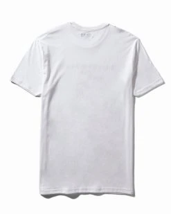 SPRAYGROUND® APPAREL+GEAR VIBE CHECK T-SHIRT (WHITE)